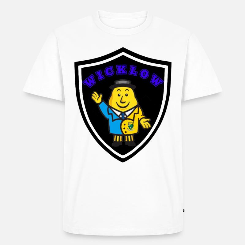 Wicklow - Männer Premium Bio T-Shirt - Weiß