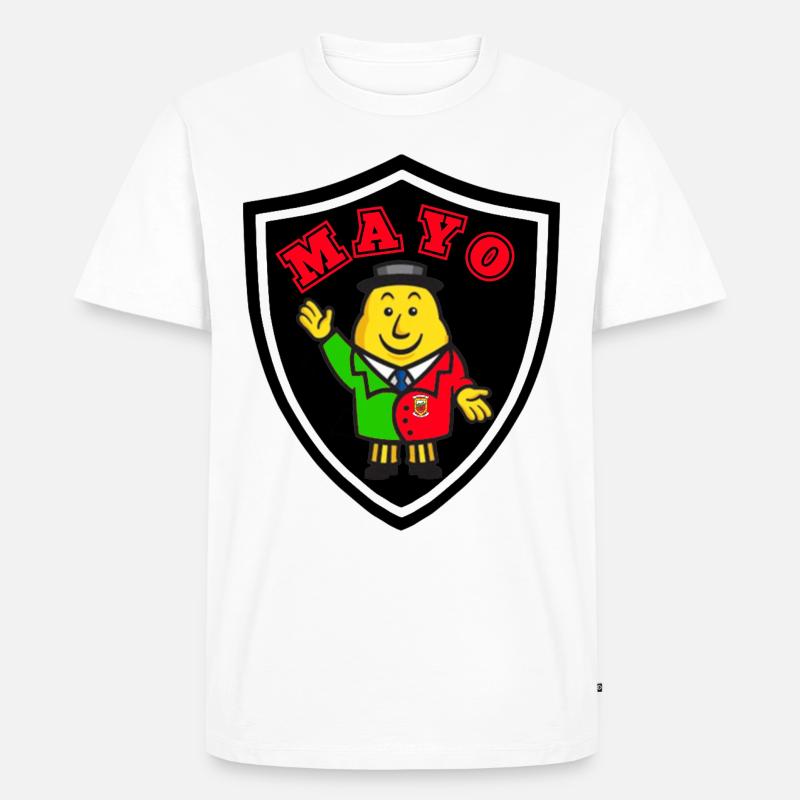 MAYO GAA - Männer Premium Bio T-Shirt - Weiß