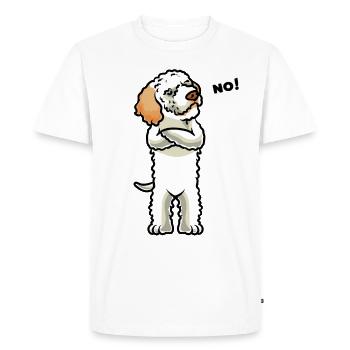 Sturer Lagotto Romagnolo - T-shirt Premium bio Homme - blanc - Devant - Nico (187cm)