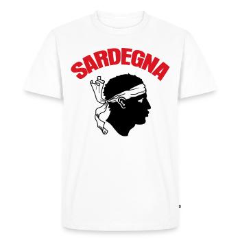 Sardaigne Vacances Sardegna Sardinia - T-shirt Premium bio Homme - blanc - Devant - Nico (187cm)