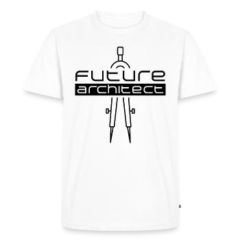 Future Architect Architecture Architect - Men's Premium Organic T-Shirt - white - Front - Nico (187cm)