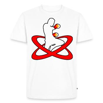 Ezidi Boxing Ezidxan Flag Boxing Shoes - Men's Premium Organic T-Shirt - white - Front - Nico (187cm)