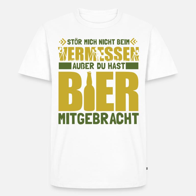 Vermesser Vermessungstechniker - Männer Premium Bio T-Shirt - undefined