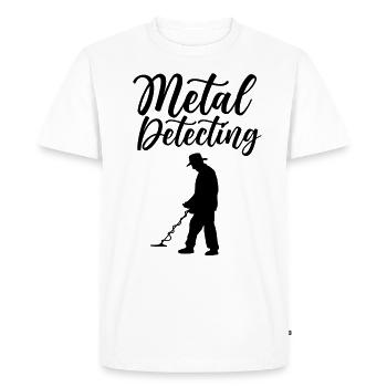 Metal Detecting Probe Going Probe Detector - Men's Premium Organic T-Shirt - white - Front - Nico (187cm)