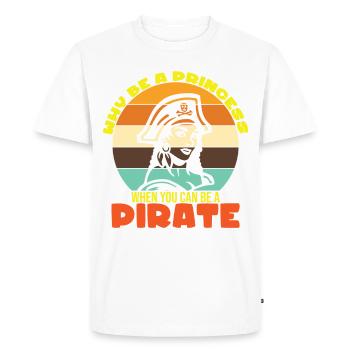 Pirate Pirate Pirate Bateau Pirate Cadeau - T-shirt Premium bio Homme - blanc - Devant - Nico (187cm)