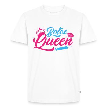 Botox Queen Injector Lips Surgery Cosmétiques - T-shirt Premium bio Homme - blanc - Devant - Nico (187cm)
