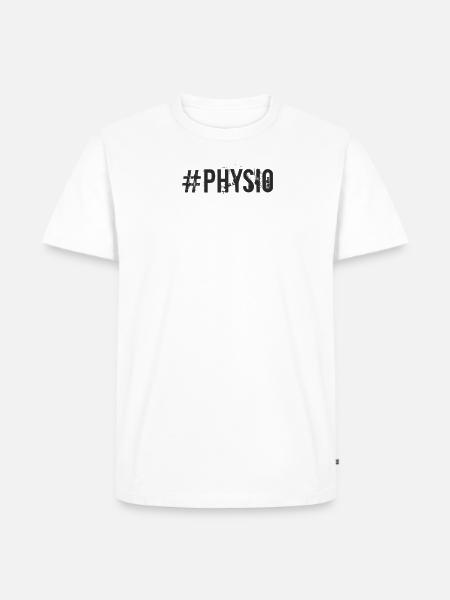 Rehasport - #Physio - Männer Premium Bio T-Shirt - Weiß