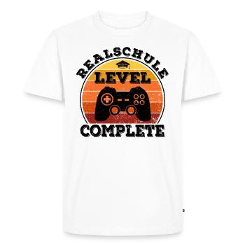 Realschule Abschluss Mittlere Reife Schulabschluss - T-shirt Premium bio Homme - blanc - Devant - Nico (187cm)