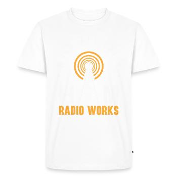 Funk Amateur Funker Funken Radio Hobby Cadeau - T-shirt Premium bio Homme - blanc - Devant - Nico (187cm)