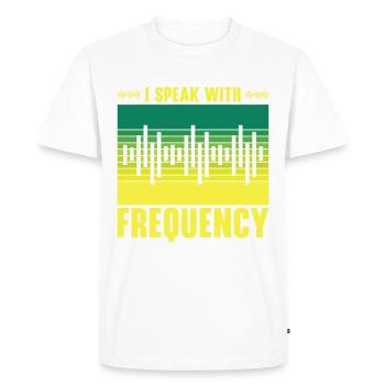 Funk Amateur Funker Funken Radio Hobby Cadeau - T-shirt Premium bio Homme - blanc - Devant - Nico (187cm)
