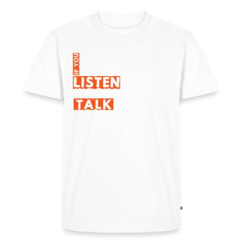 Water Polo Water Polo Player Water Polo Gift - Men's Premium Organic T-Shirt - white - Front - Nico (187cm)