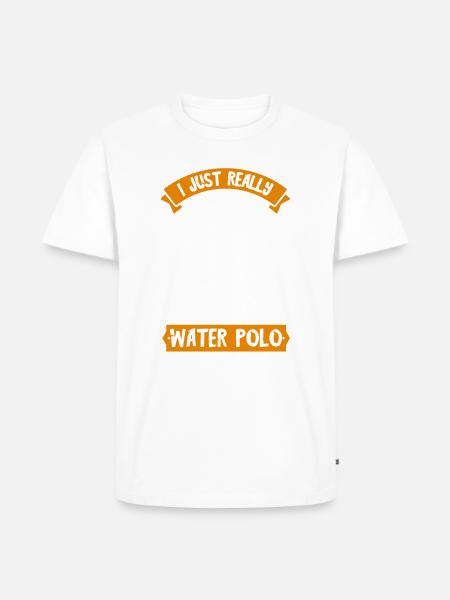 Water Polo Water Polo Player Water Polo Gift - Men's Premium Organic T-Shirt - white
