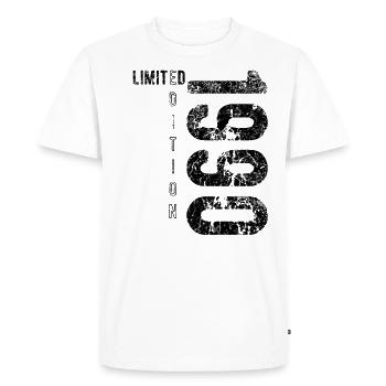 Limited Edition 1990 Birthday Vintage 1990 - Men's Premium Organic T-Shirt - white - Front - Nico (187cm)