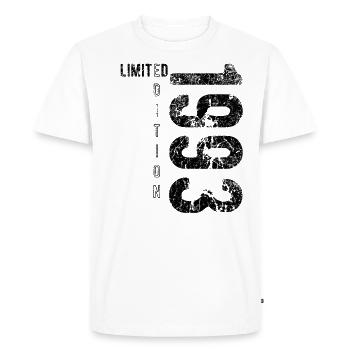 Édition Limitée 1993 Anniversaire Vintage 1993 - T-shirt Premium bio Homme - blanc - Devant - Nico (187cm)