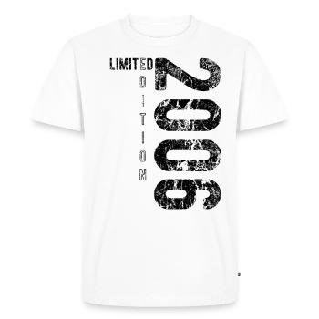Édition Limitée 2006 Anniversaire Vintage 2006 - T-shirt Premium bio Homme - blanc - Devant - Nico (187cm)