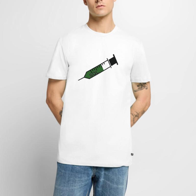 Code pour le logiciel comme cadeau et idée sql T-shirt Premium bio Homme