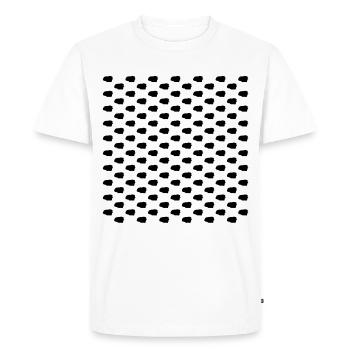 Foehr - T-shirt Premium bio Homme - blanc - Devant - Nico (187cm)