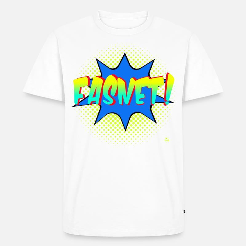 Carnival! Comic Splash - Men's Premium Organic T-Shirt - white