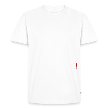 World Better Dissent Funny Saying Naughty Gift - Men's Premium Organic T-Shirt - white - Front - Nico (187cm)