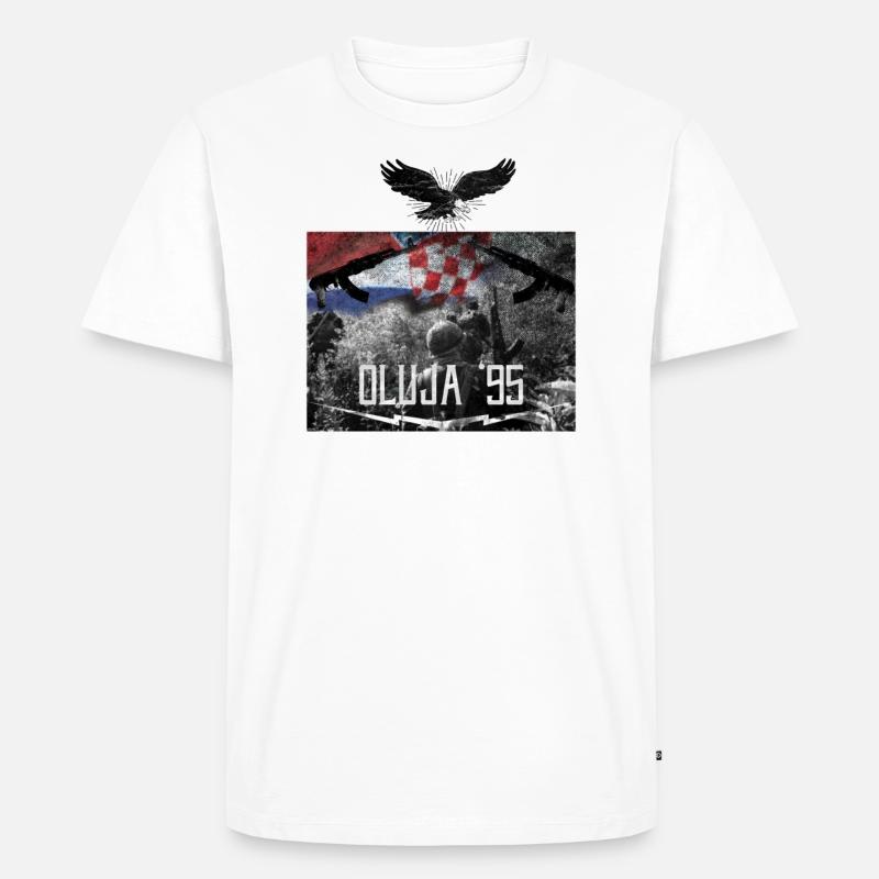 Oluja - T-shirt Premium bio Homme - blanc