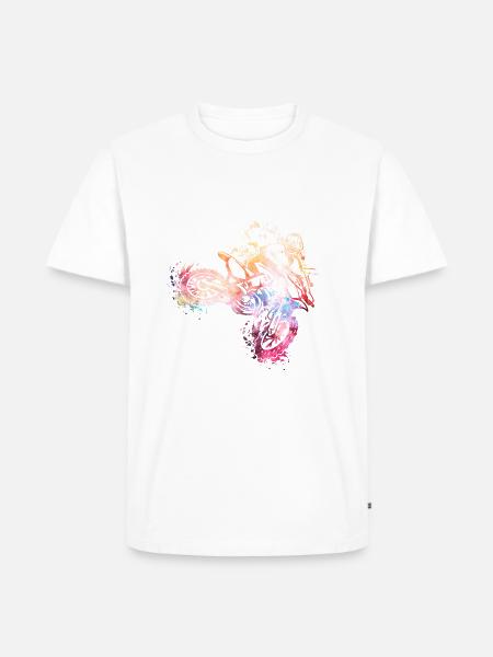 Motorsport - Men's Premium Organic T-Shirt - white