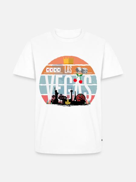 Las Vegas - T-shirt Premium bio Homme - blanc