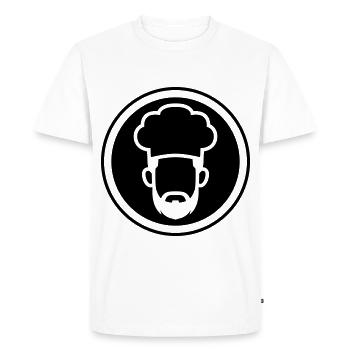 Toque - T-shirt Premium bio Homme - blanc - Devant - Nico (187cm)