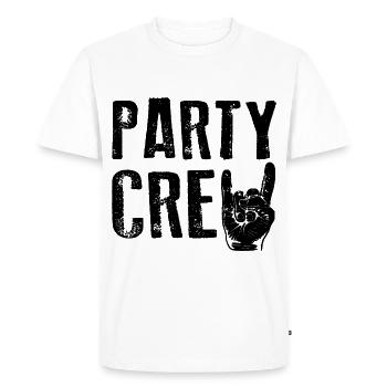 Party CREW Festival de musique Célébrations - T-shirt Premium bio Homme - blanc - Devant - Nico (187cm)