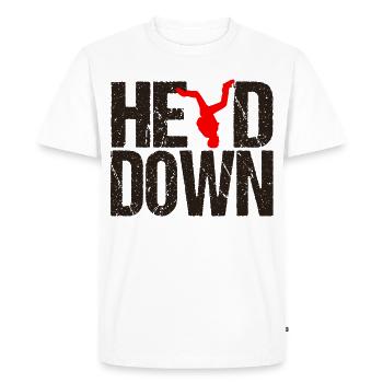Parachute de parachutisme cadeau Freefly - T-shirt Premium bio Homme - blanc - Devant - Nico (187cm)