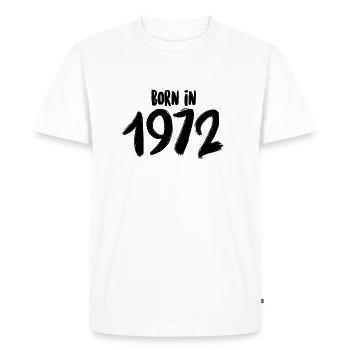 Geboren in 1972 - Männer Premium Bio T-Shirt - Weiß - Vorne - Nico (187cm)