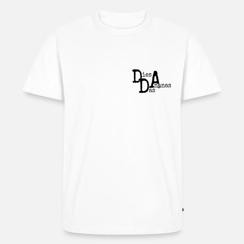 Dies Das Ananas - Männer Premium Bio T-Shirt - Weiß