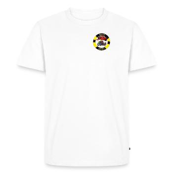 Motor, Sport, Car, Motorcycle, Wiltsch, Switzerland - Men's Premium Organic T-Shirt - white - Front - Nico (187cm)