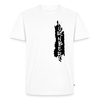Nuremberg - T-shirt Premium bio Homme - blanc - Devant - Nico (187cm)