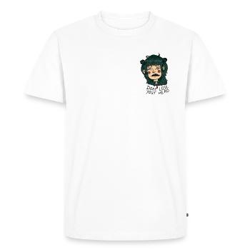Don't lose your head. - Men's Premium Organic T-Shirt - white - Front - Nico (187cm)