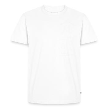 Infirmière (en japonais) - T-shirt Premium bio Homme - blanc - Devant - Nico (187cm)