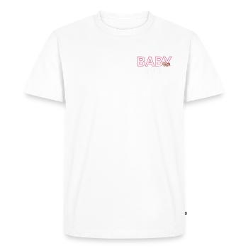 Bébé - T-shirt Premium bio Homme - blanc - Devant - Nico (187cm)
