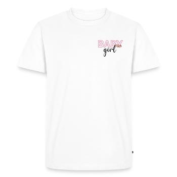 Bébé - T-shirt Premium bio Homme - blanc - Devant - Nico (187cm)