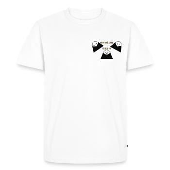 ONIGIRI CREW - Men's Premium Organic T-Shirt - white - Front - Nico (187cm)