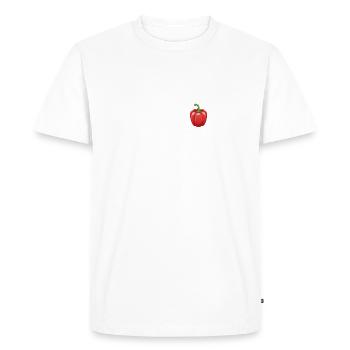 Paprika - T-shirt Premium bio Homme - blanc - Devant - Nico (187cm)