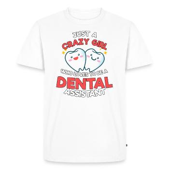 Dentist Dental Assistant Profession Practice I Gift - Men's Premium Organic T-Shirt - white - Front - Nico (187cm)