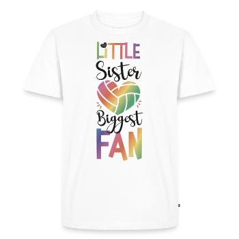 Volleyball Player Team Sister - Men's Premium Organic T-Shirt - white - Front - Nico (187cm)