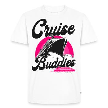 Cruise Ship Vacation Friends Girl - Men's Premium Organic T-Shirt - white - Front - Nico (187cm)