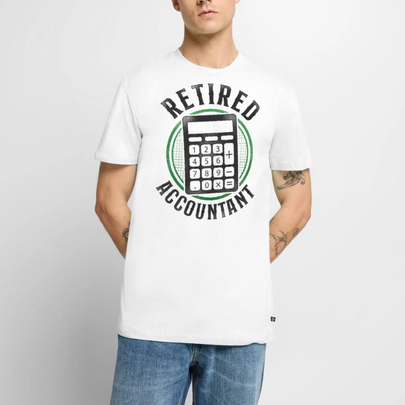 Comptable Comptable Comptable Comptabilité T-shirt Premium bio Homme