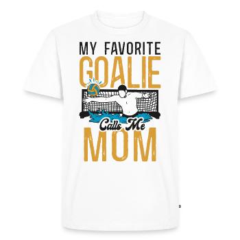 Water Polo Goalie Mom My Favorite - Men's Premium Organic T-Shirt - white - Front - Nico (187cm)