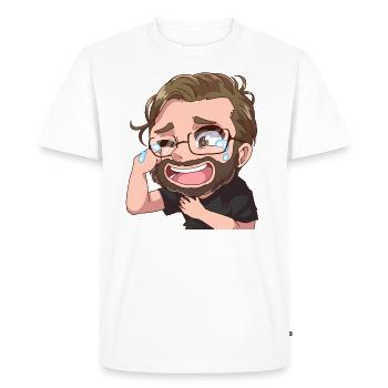Lol Manny - T-shirt Premium bio Homme - blanc - Devant - Nico (187cm)