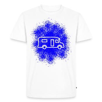 Semi-integrated motorhome semi-integrated living area - Men's Premium Organic T-Shirt - white - Front - Nico (187cm)