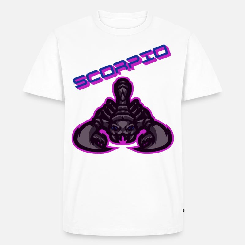 Scorpio - Männer Premium Bio T-Shirt - Weiß