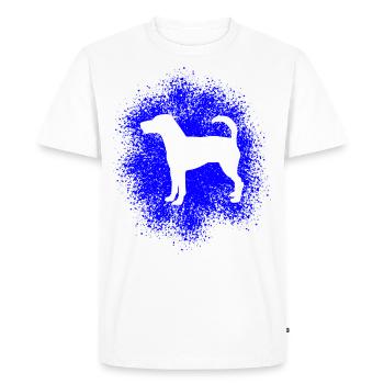 Parson Russell Terrier – For true dog lovers - Men's Premium Organic T-Shirt - white - Front - Nico (187cm)