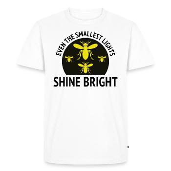 Fireflies Firefly Lightning Bug Insect Collector - Men's Premium Organic T-Shirt - white - Front - Nico (187cm)