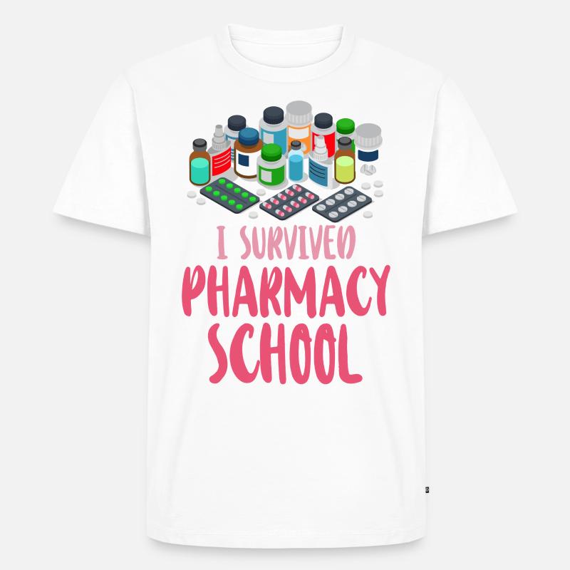 Pharmacy Tech Technician - Männer Premium Bio T-Shirt - Weiß